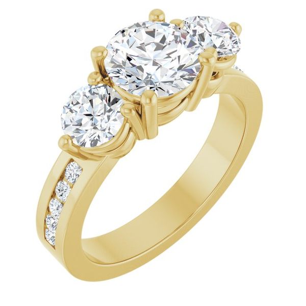 Three-Stone Engagement Ring