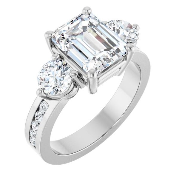 Three-Stone Engagement Ring