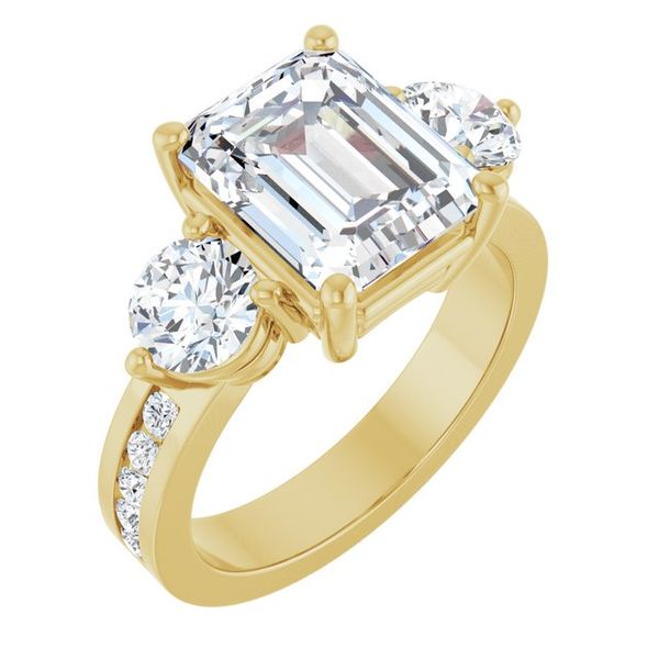 Three-Stone Engagement Ring
