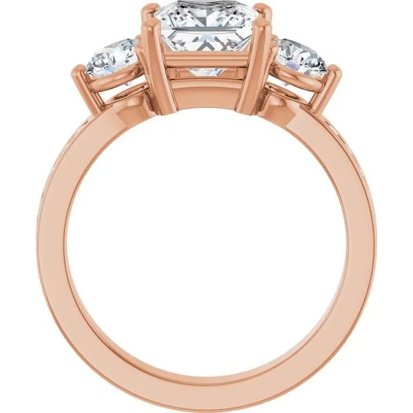 Three-Stone Engagement Ring Image 2 The Ring Austin Round Rock, TX