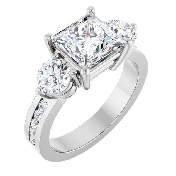 Three-Stone Engagement Ring