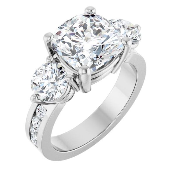 Three-Stone Engagement Ring