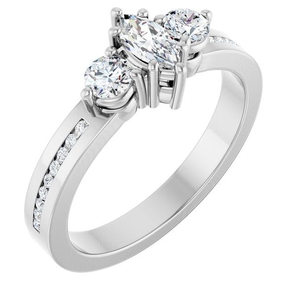 Three-Stone Engagement Ring