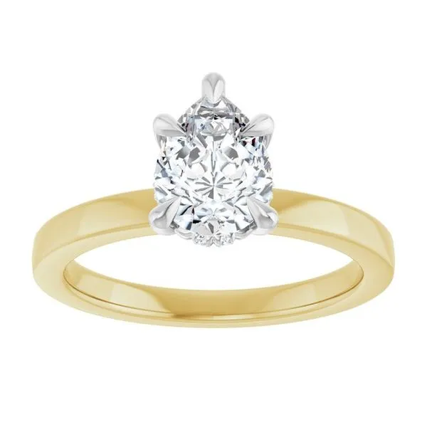 Claw-Prong Hidden Halo-Style Engagement Ring Image 3 Raleigh Diamond Fine Jewelry Raleigh, NC