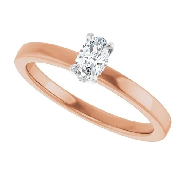 Claw-Prong Hidden Halo-Style Engagement Ring Image 5 J. Thomas Jewelers Rochester Hills, MI