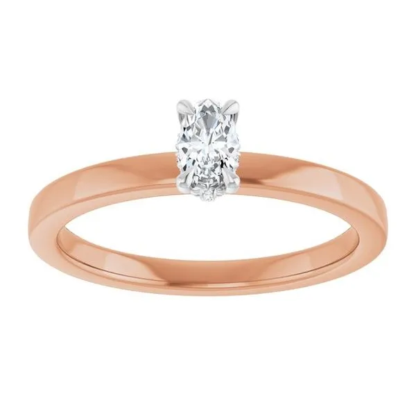 Claw-Prong Hidden Halo-Style Engagement Ring Image 3 Futer Bros Jewelers York, PA