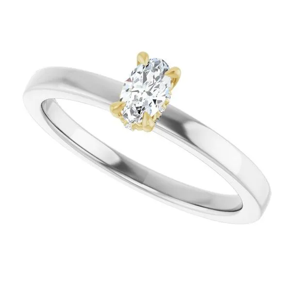 Claw-Prong Hidden Halo-Style Engagement Ring Image 5 Raleigh Diamond Fine Jewelry Raleigh, NC