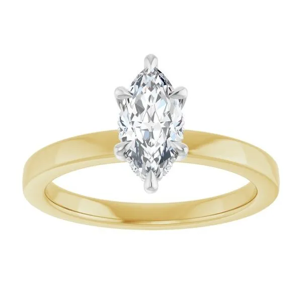 Claw-Prong Hidden Halo-Style Engagement Ring Image 3 Jimmy Smith Jewelers Decatur, AL