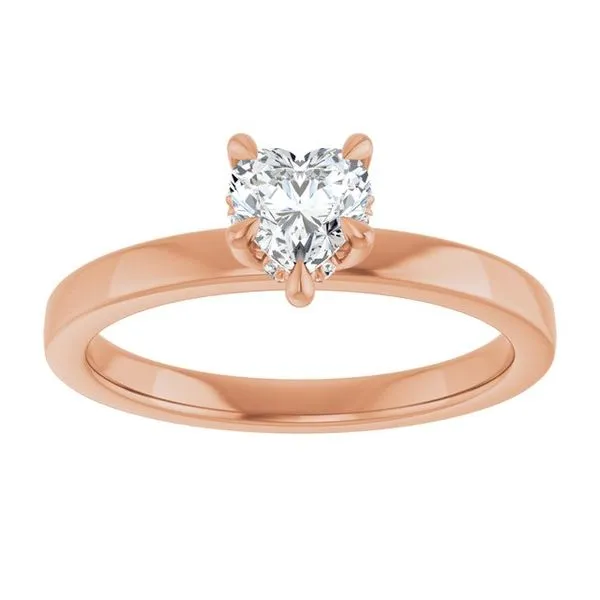 Claw-Prong Hidden Halo-Style Engagement Ring Image 3 J. Thomas Jewelers Rochester Hills, MI