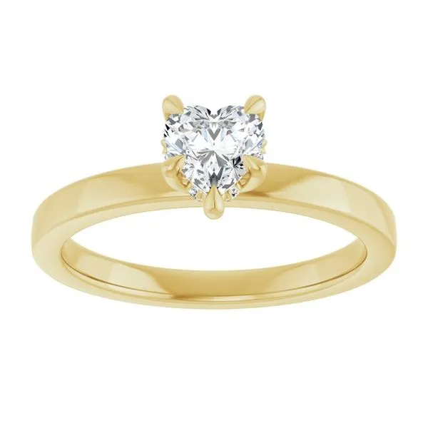 Claw-Prong Hidden Halo-Style Engagement Ring Image 3 J. Thomas Jewelers Rochester Hills, MI