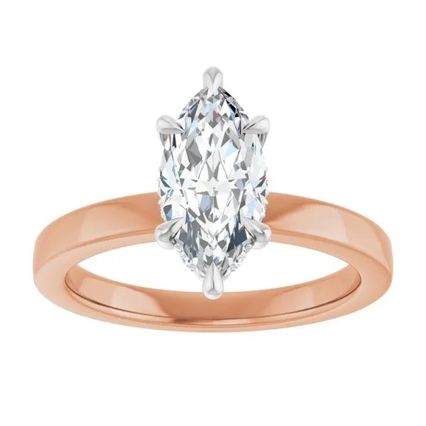 Claw-Prong Hidden Halo-Style Engagement Ring Image 3 J. Thomas Jewelers Rochester Hills, MI