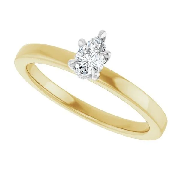 Claw-Prong Hidden Halo-Style Engagement Ring Image 5 Paul James Jewelers Angels Camp, CA