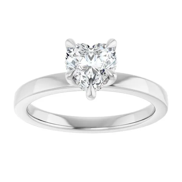 Claw-Prong Hidden Halo-Style Engagement Ring Image 3 Raleigh Diamond Fine Jewelry Raleigh, NC