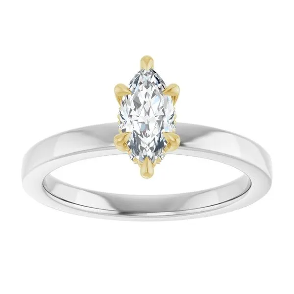 Claw-Prong Hidden Halo-Style Engagement Ring Image 3 Natale Jewelers Sewell, NJ