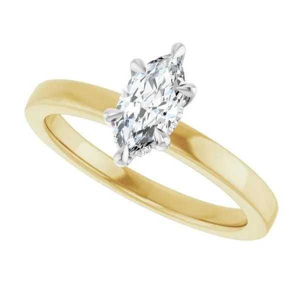 Claw-Prong Hidden Halo-Style Engagement Ring Image 5 Raleigh Diamond Fine Jewelry Raleigh, NC