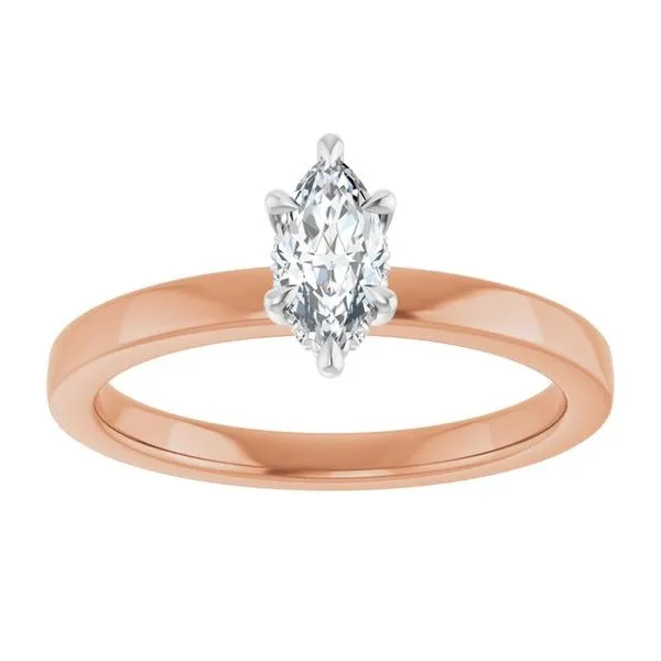 Claw-Prong Hidden Halo-Style Engagement Ring Image 3 Clater Jewelers Louisville, KY