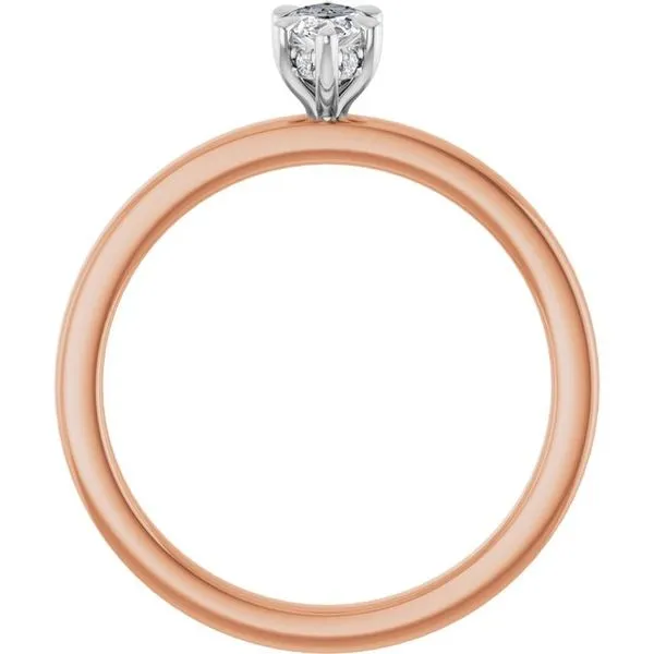 Claw-Prong Hidden Halo-Style Engagement Ring Image 2 Virtus Collective Newport Beach , CA