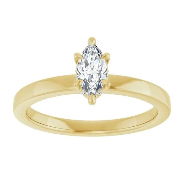 Claw-Prong Hidden Halo-Style Engagement Ring Image 3 Raleigh Diamond Fine Jewelry Raleigh, NC