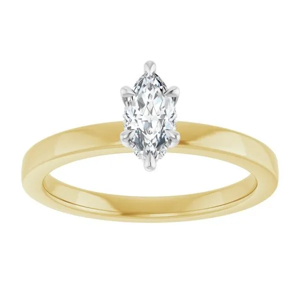 Claw-Prong Hidden Halo-Style Engagement Ring Image 3 Mark Jewellers La Crosse, WI