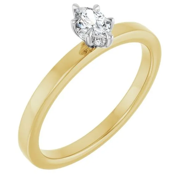 Claw-Prong Hidden Halo-Style Engagement Ring Clater Jewelers Louisville, KY