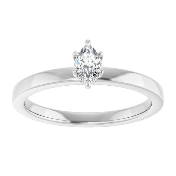 Claw-Prong Hidden Halo-Style Engagement Ring Image 3 Natale Jewelers Sewell, NJ