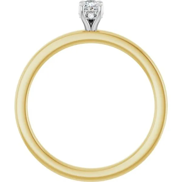 Claw-Prong Hidden Halo-Style Engagement Ring Image 2 Raleigh Diamond Fine Jewelry Raleigh, NC