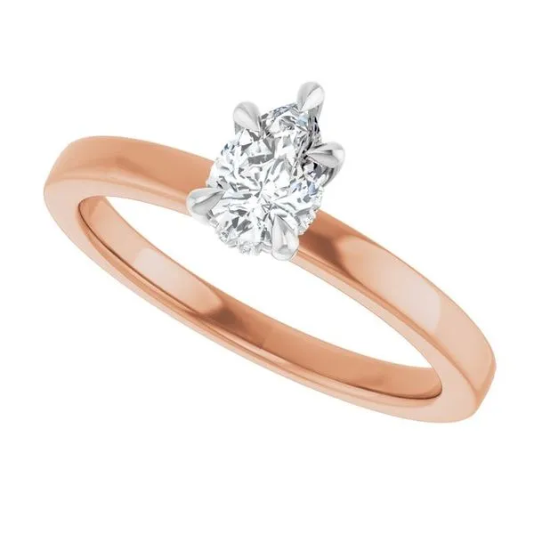 Claw-Prong Hidden Halo-Style Engagement Ring Image 5 Shipley's Fine Jewelry Hampstead, MD