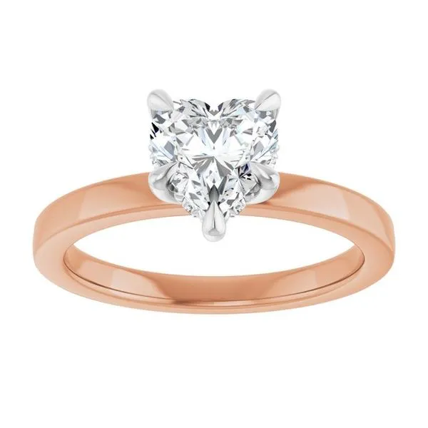 Claw-Prong Hidden Halo-Style Engagement Ring Image 3 Natale Jewelers Sewell, NJ