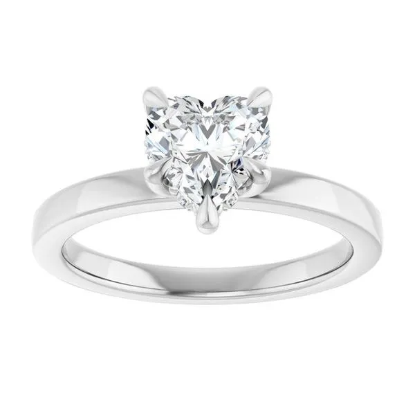 Claw-Prong Hidden Halo-Style Engagement Ring Image 3 The Jewelry Source El Segundo, CA