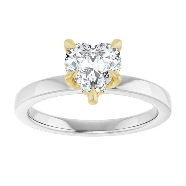 Claw-Prong Hidden Halo-Style Engagement Ring Image 3 Raleigh Diamond Fine Jewelry Raleigh, NC
