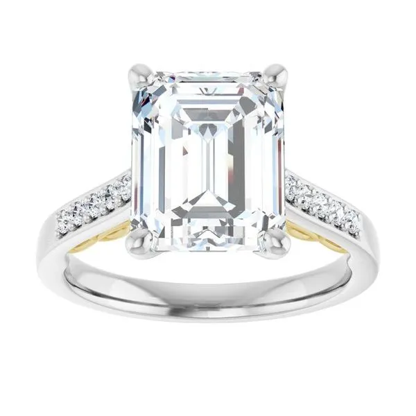 Sculptural Engagement Ring Image 3 Berilian Jewelers Folsom, CA