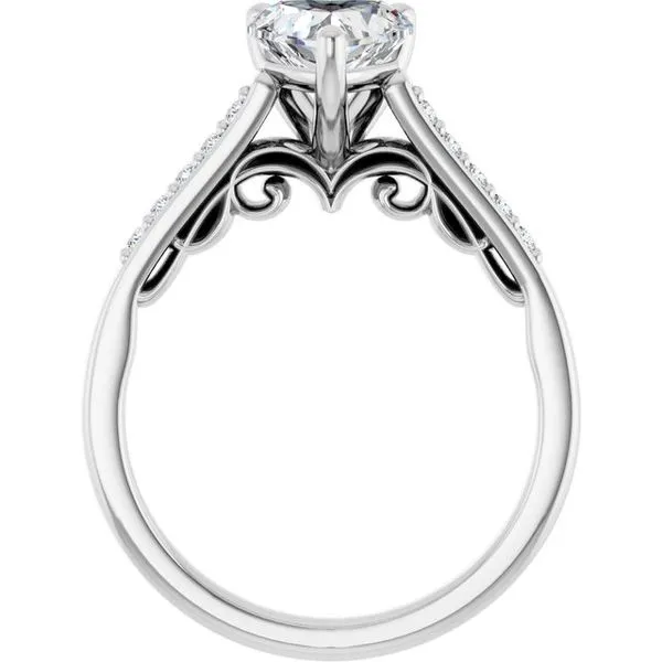 Sculptural Engagement Ring Image 2 Shipley's Fine Jewelry Hampstead, MD