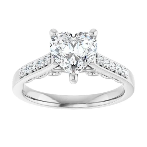 Sculptural Engagement Ring Image 3 Shipley's Fine Jewelry Hampstead, MD