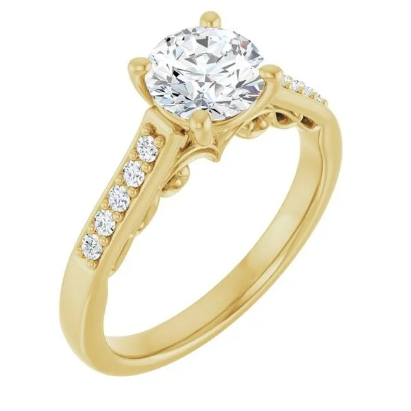 Sculptural Engagement Ring Arezzo Jewelers Elmwood Park, IL