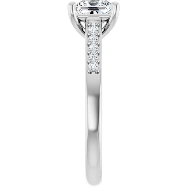 Sculptural Engagement Ring Image 4 Berilian Jewelers Folsom, CA