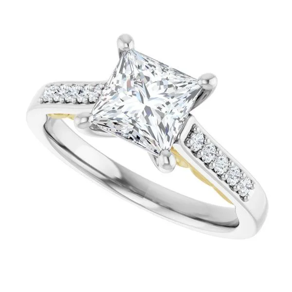 Sculptural Engagement Ring Image 5 Berilian Jewelers Folsom, CA