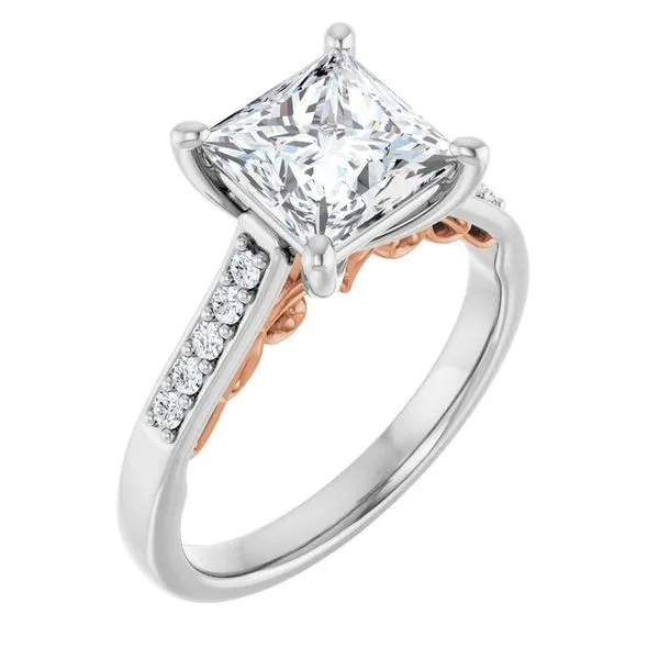 Sculptural Engagement Ring Berilian Jewelers Folsom, CA