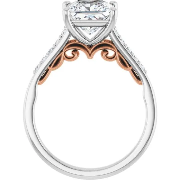 Sculptural Engagement Ring Image 2 Berilian Jewelers Folsom, CA