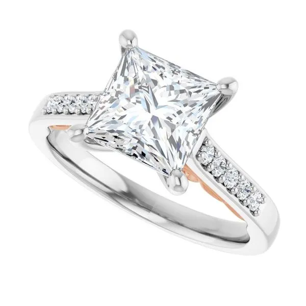 Sculptural Engagement Ring Image 5 Berilian Jewelers Folsom, CA