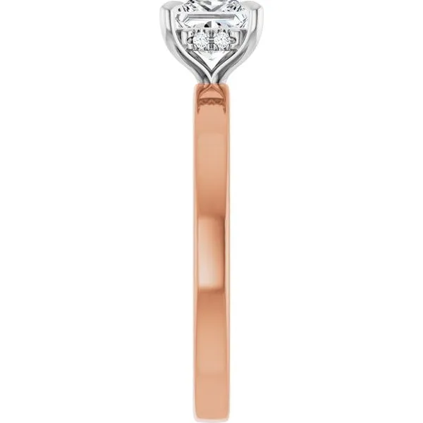 Claw-Prong Hidden Halo-Style Engagement Ring Image 4 Raleigh Diamond Fine Jewelry Raleigh, NC