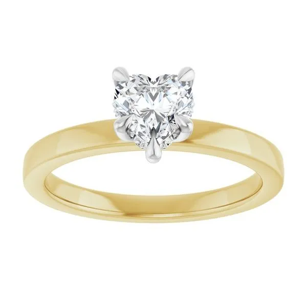 Claw-Prong Hidden Halo-Style Engagement Ring Image 3 Raleigh Diamond Fine Jewelry Raleigh, NC
