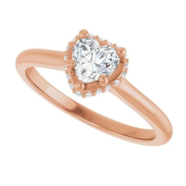 Hidden Halo-Style Engagement Ring Image 5 J. Thomas Jewelers Rochester Hills, MI