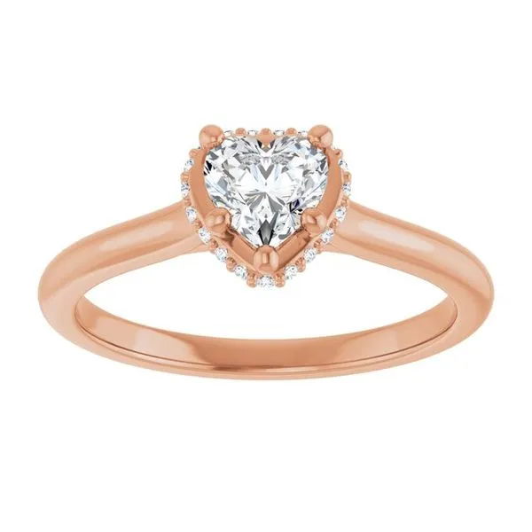 Hidden Halo-Style Engagement Ring Image 3 J. Thomas Jewelers Rochester Hills, MI