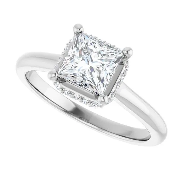 Hidden Halo-Style Engagement Ring Image 5 Mark Jewellers La Crosse, WI