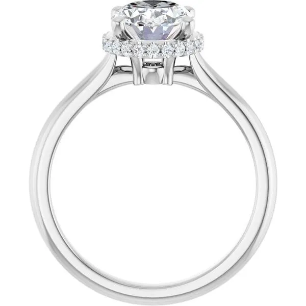 Hidden Halo-Style Engagement Ring Image 2 Paul James Jewelers Angels Camp, CA