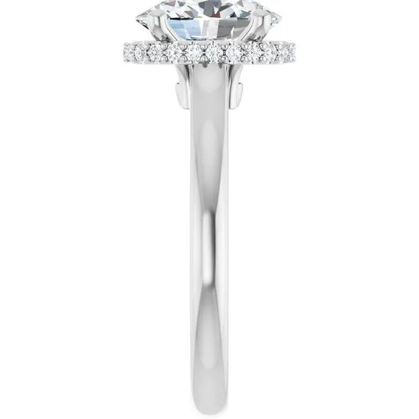 Hidden Halo-Style Engagement Ring Image 4 Mark Jewellers La Crosse, WI