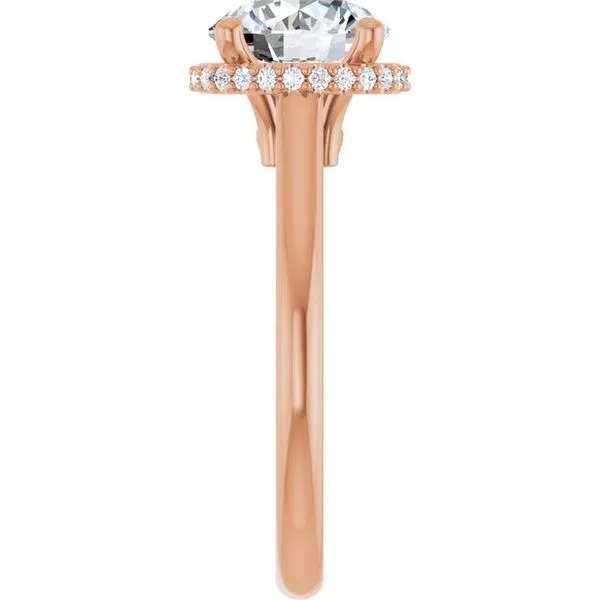 Hidden Halo-Style Engagement Ring Image 4 Clater Jewelers Louisville, KY