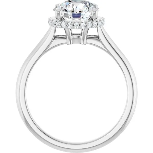 Hidden Halo-Style Engagement Ring Image 2 J. Thomas Jewelers Rochester Hills, MI