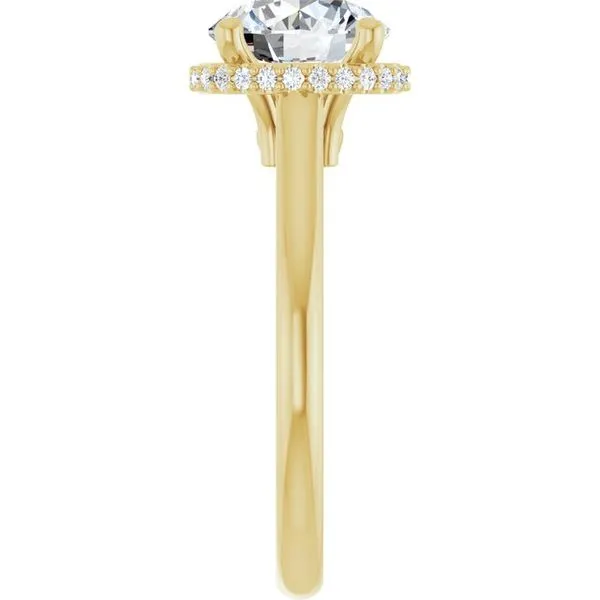 Hidden Halo-Style Engagement Ring Image 4 Mark Jewellers La Crosse, WI