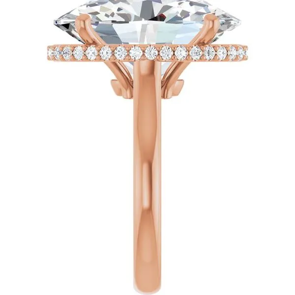 Hidden Halo-Style Engagement Ring Image 4 Jimmy Smith Jewelers Decatur, AL